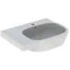 GEBERIT - FANTASIA LAVABO ASIMMETRICO 65 CM. CON RIPIANO D'APPOGGIO A SINISTRA BIANCO 500.879.00.1