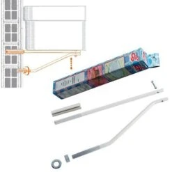 Lc Cp Supp. Ø11X460 Per Fissaggio Lavabi / Lavatoi 021000