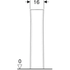 Geberit COLIBRÌ COLONNA Bianco 500.895.00.1 -Villeroyit Negozio 46732162 3