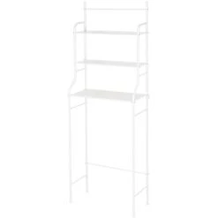Scaffale Per Bagno Con 3 Ripiani Gabinetto 1574826cm Bianco