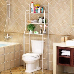 Scaffale Per Bagno Con 3 Ripiani Gabinetto 1574826cm Bianco -Villeroyit Negozio 47300571 4