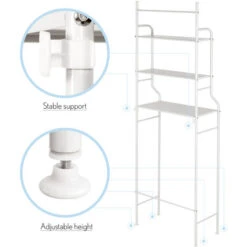 Scaffale Per Bagno Con 3 Ripiani Gabinetto 1574826cm Bianco -Villeroyit Negozio 47300571 5