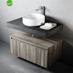 CONSOLLE CASSETTONE SOSPESO GOCCIA ARAMO LIGHT 80 X 46 X 30 CM