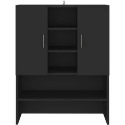 Mobile Per Lavatrice Nero 70,5x25,5x90 Cm -Villeroyit Negozio 51121082 3