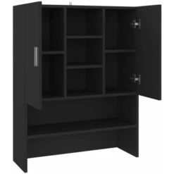 Mobile Per Lavatrice Nero 70,5x25,5x90 Cm -Villeroyit Negozio 51121082 5