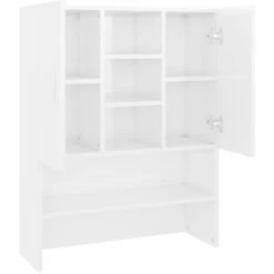 Mobile Per Lavatrice Bianco Lucido 70,5x25,5x90 Cm -Villeroyit Negozio 51130669 5