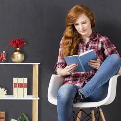 Relaxdays Scaffale A 3 Ripiani, Per Cucina, Bagno E Ingresso, HLP79x60x40 Cm, Autoportante, Bambù E MDF, Bianco/Naturale -Villeroyit Negozio 51983987 3