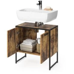 Mobile Lavabo „Fyrk“ Legno Antico/nero Vicco -Villeroyit Negozio 52940808 4