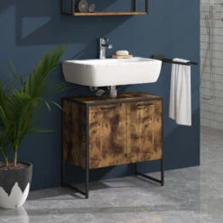 Mobile Lavabo „Fyrk“ Legno Antico/nero Vicco -Villeroyit Negozio 52940808 5
