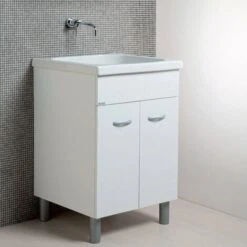 Mobile Per Lavatoio In Ceramica 57,5x57,5 Cm A Due Ante (solo Mobile) -Villeroyit Negozio 53951467 3