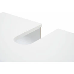 Nova Mobile Sottolavabo Da Bagno In Legno MDF Verniciato Stile Vintage 30x60x60cm Colore : BIANCO -Villeroyit Negozio 54080643 4