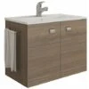 MOBILE BAGNO ERIKA S/SPECCHIO ROVERE FUMO 2 MOBILE BAGNO ERIKA S/SPECCHIO ROVERE FUMO -Villeroyit Negozio 54982690 1