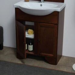 MOBILE BAGNO SALVASPAZIO COMPLETO DA CM 65 ARTE POVERA -Villeroyit Negozio 5522637 4