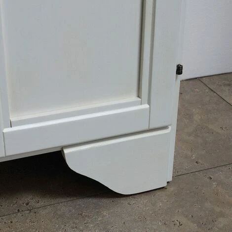 MOBILE DECAPE' BIANCO PER BAGNO CON LAVABO E LAMPADA 65 CM 7 MOBILE DECAPE' BIANCO PER BAGNO CON LAVABO E LAMPADA 65 CM - immagine 5