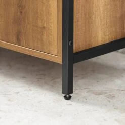 SoBuy Mobiletto Da Bagno Armadietto Sottolavabo Da Bagno Con 2 Ante A Terra In Legno BZR63-PF -Villeroyit Negozio 57678753 4