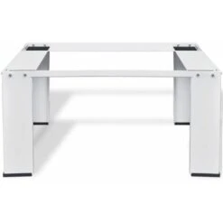 Nova Supporto Per Lavatrice In Acciaio Telaio Standard Bianco Alzatina Lavanderia -Villeroyit Negozio 58047967 3