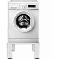 Nova Supporto Per Lavatrice In Acciaio Telaio Standard Bianco Alzatina Lavanderia -Villeroyit Negozio 58047967 5