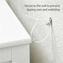 Yaheetech Armadietto Da Bagno Mobile Autoportante Mobiletto Per Bagno Con 2 Ante Ripiani Regolabili Armadio D'archivio Multiuso 93 X 50 X 30 Cm Bianco -Villeroyit Negozio 58387263 4