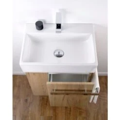 Mobiletto Bagno Compact 500 - Effetto Rovere Senza Piletta Pop-up -Villeroyit Negozio 58564651 4