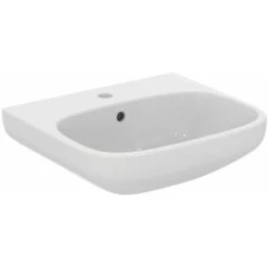 Ideal Standard I.Life A - Lavabo 500x440 Mm, Con Troppopieno E Foro Per Miscelatore, Bianco T470701