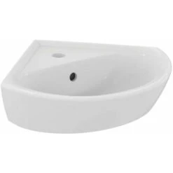 Lavabo Ad Angolo ULYSSE - 48 X 44 Cm - Bianco PORCHER