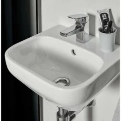 Ideal Standard I.LIFE A Lavamani L.40 Cm, Monoforo, Con Troppopieno, Colore Bianco Finitura Lucido T451401 -Villeroyit Negozio 64424289 4