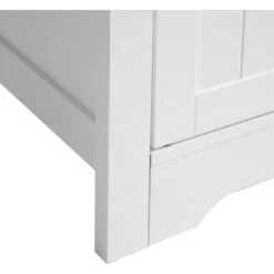 Mobiletto Armadietto Bagno 2 Ante Mobile Armadio In Legno MDF Bianco 60x30x80cm -Villeroyit Negozio 66360843 3