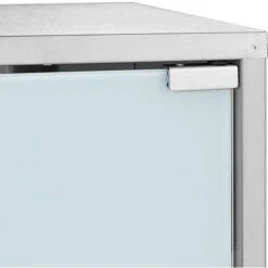 Armadietto Armadio Porta Medicinali Acciaio Inox Vetro Satinato 49 X25 X 12 Cm -Villeroyit Negozio 66360875 2