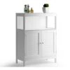 Mobiletto Mobile Armadietto Bagno 2 Ante Arredamento MDF Dimensioni 60x30x80 Cm -Villeroyit Negozio 66360925 1