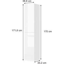 Mobile Alto „Izan Bianco Lucido Vicco -Villeroyit Negozio 69534045 3