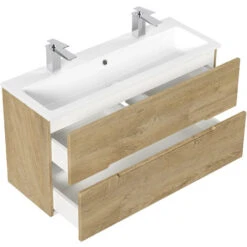 Mobile Bagno Mars 1000 SlimLine Per Due Tocchi Rovere -Villeroyit Negozio 77701227 3