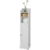 SoBuy Piantana Portarotolo E Portascopino 2 In 1, Mobile Bagno, Bianco, FRG177-W -Villeroyit Negozio 7986065 1
