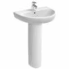 POZZI-GINORI Selnova Pro Colonna 18,4x16,9 Bianco Codice Prod: 58150000 -Villeroyit Negozio 82624300 1