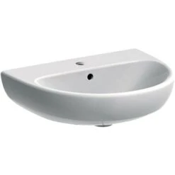 Lavabo Sospeso 50x41xh18 Cm POZZI GINORI - Geberit - In Ceramica - Con Foro Troppopieno -Villeroyit Negozio 88026308 4