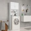 Mobili Lavatrice Armadietto - Mobili Bagno Bianco 64x25,5x190 Cm In Multistrato -Villeroyit Negozio 90446603 1