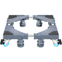 Nova Carrello Con Base Regolabile Per Elettrodomestici Con Rotelle E Piedini Grigio -Villeroyit Negozio 94577239 4