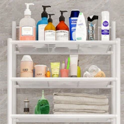 Mobile WC - Mensola Bagno 3 File Bianco - Mensola Wc - Mobile Wc - Colonna Wc -Villeroyit Negozio 95548430 3