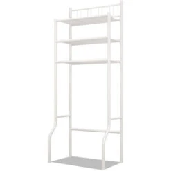 Mobile WC - Mensola Bagno 3 File Bianco - Mensola Wc - Mobile Wc - Colonna Wc -Villeroyit Negozio 95548430 5