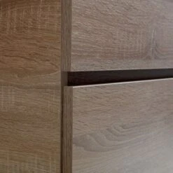 MOBILE BAGNO SOSPESO 100 CM IN LEGNO QUERCIA NATURALE SOLE -Villeroyit Negozio 9677827 3