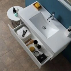 MOBILE BAGNO SOSPESO 100 CM CON CASSETTONE PROMENADE SERIE SOLE -Villeroyit Negozio 9677828 4
