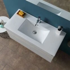 MOBILE BAGNO SOSPESO 100 CM CON CASSETTONE PROMENADE SERIE SOLE -Villeroyit Negozio 9677828 5