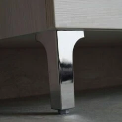 MOBILE BAGNO A TERRA 85 CM QUERCIA BIANCO EFFETTO LEGNO RIMINI -Villeroyit Negozio 96932569 5