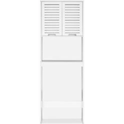 Mobili Da Bagno, Portaoggetti, Mensola Per Toilette - Rivage - 3 Ripiani, 2 Ante Forate, 3 Livelli Di Stoccaggio -Villeroyit Negozio 96953697 4