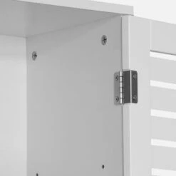 Mobili Da Bagno, Portaoggetti, Mensola Per Toilette - Rivage - 3 Ripiani, 2 Ante Forate, 3 Livelli Di Stoccaggio -Villeroyit Negozio 96953697 5