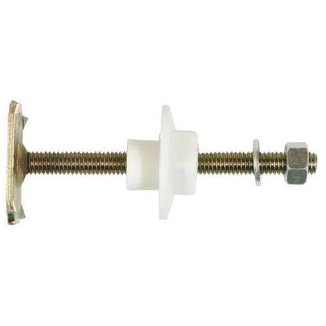 Staffa Per Lavabo Con Contropiastra 8x90mm, 2 Pezzi. I.N.G Fixations 3 Staffa Per Lavabo Con Contropiastra 8x90mm, 2 Pezzi. I.N.G Fixations